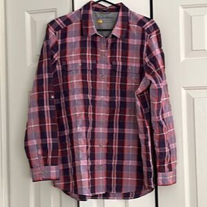 EDDIE Bauer TravelX Plaid Shirt